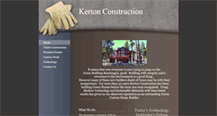 Desktop Screenshot of kertonconstruction.com